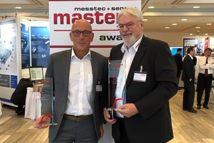 CAEMAX belegt den 1. Platz in der Kategorie Sensorik beim messtec + sensor masters award 2019