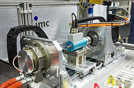 [Translate to Deutsch (de):] Prüfstand für Pumpenmotoren