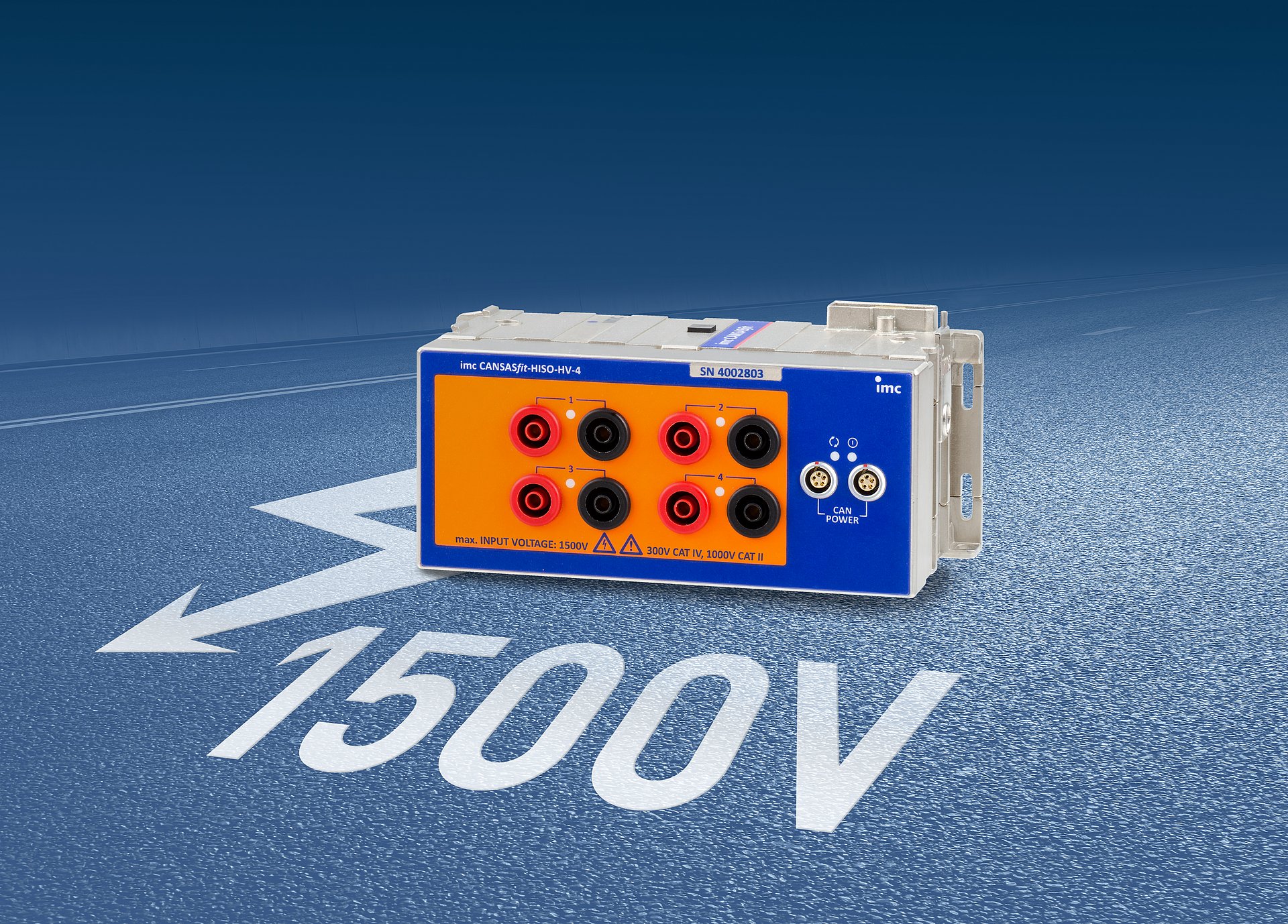 Neues imc CANSASfit HISO-HV4 Messmodul
