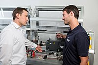 [Translate to Deutsch (de):] R&D Test Stand for Electric Power Steering
