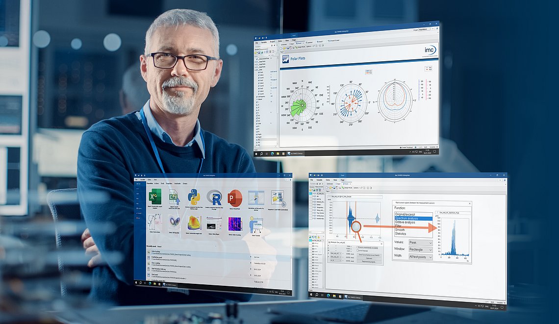 Die neue Datenanalyse-Software imc FAMOS 2024 mit erweiterter Funktionalität für eine effiziente Messdaten-Analyse ohne Umwege